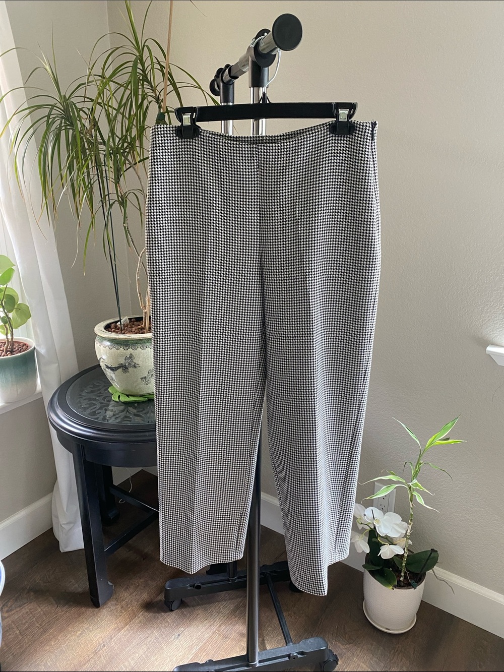 Zara Houndstooth Pants